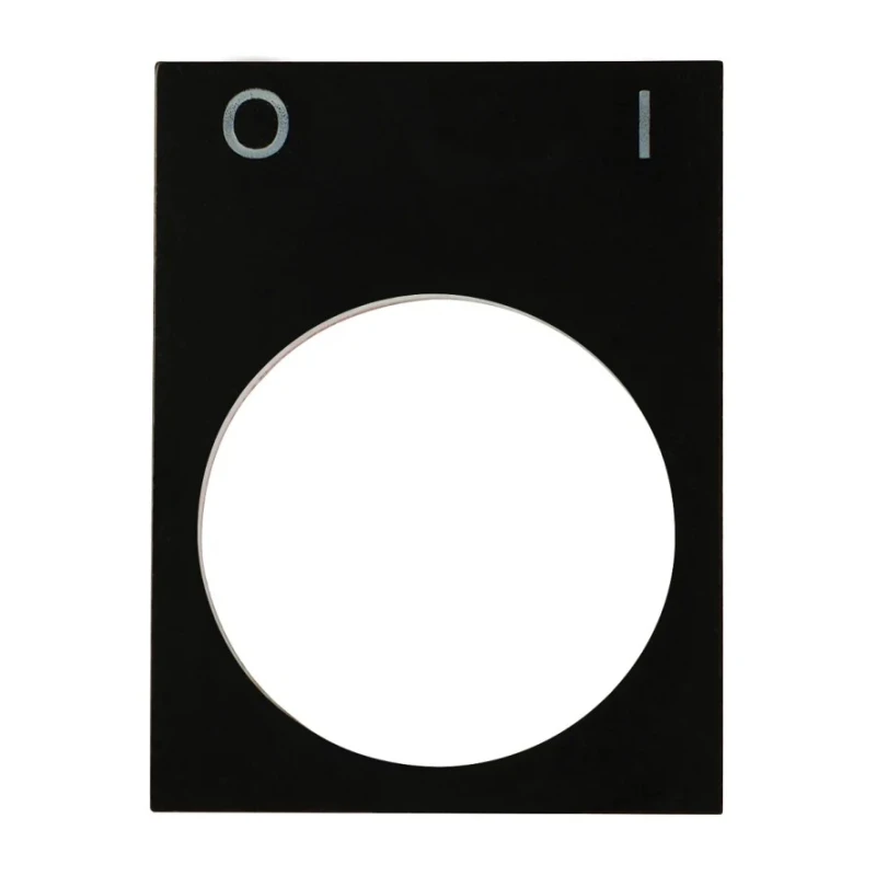 RS PRO Legend Plate Accessory for Ptec Push Button, RoHS Compliant 175-3954
