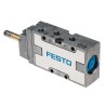 Festo Pneumatic Solenoid Valve 5/2 Way Monostable Electric G 1/8 Port Size, Aluminium Body, 10 Bar Pressure MFH-5-1/8-B