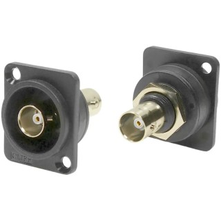 RS PRO Coaxial Connector Panel Mount BNC, 75 Ω, Straight Body Screw 175-0160