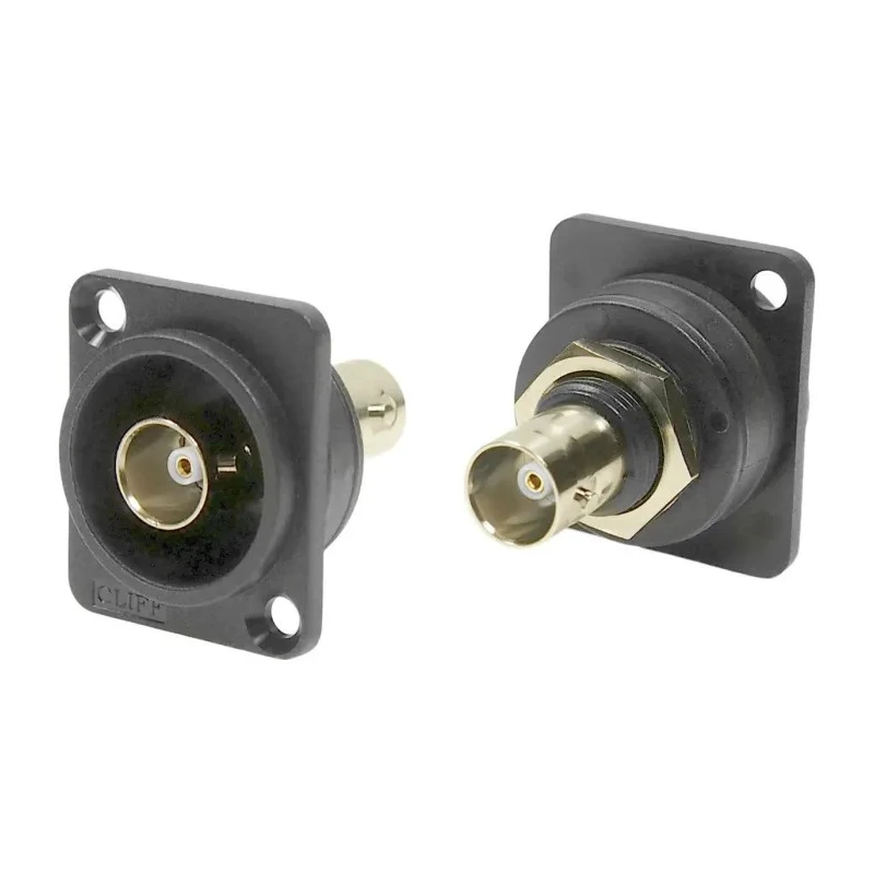 RS PRO Coaxial Connector Panel Mount BNC, 75 Ω, Straight Body Screw 175-0160