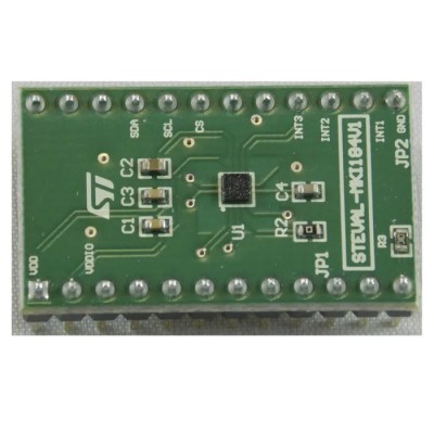 STMicroelectronics Development Kit Accessory Adapter Board for use with DIL 24 Socket STEVAL-MKI184V1