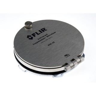 FLIR Stainless Steel Inspection Window with PIRma-Lock™ Locking Ring Technology for Use with FLIR Cameras IRW-4S
