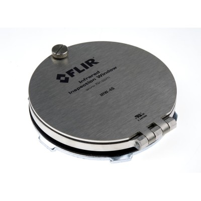 FLIR Stainless Steel Inspection Window with PIRma-Lock™ Locking Ring Technology for Use with FLIR Cameras IRW-4S