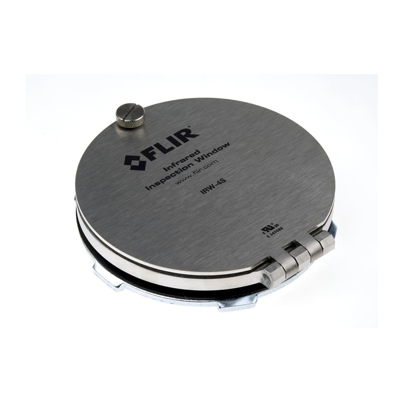 FLIR Stainless Steel Inspection Window with PIRma-Lock™ Locking Ring Technology for Use with FLIR Cameras IRW-4S