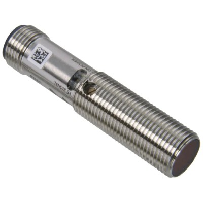 Pepperl + Fuchs Diffuse Photoelectric Sensor, Barrel Style, Brass Housing, 0 to 300 mm Detection Range OBD300-12GM40-E5-V1