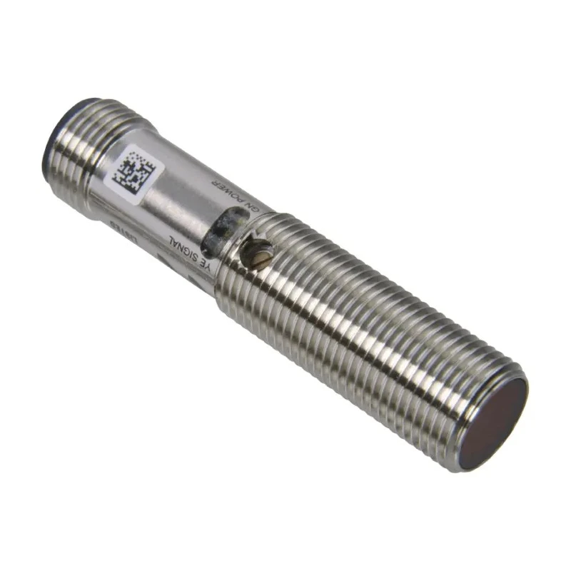 Pepperl + Fuchs Diffuse Photoelectric Sensor, Barrel Style, Brass Housing, 0 to 300 mm Detection Range OBD300-12GM40-E5-V1