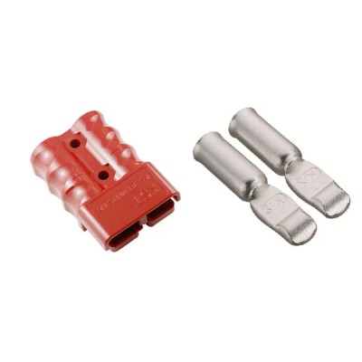 RS PRO 2 Way Battery Connector Straight 600V 175A 175-6964