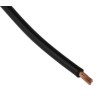 Staubli Black Hook Up Wire 17 AWG 259x0.07 mm Strands 25 m PVC Jacket 750V 70°C 175-7478