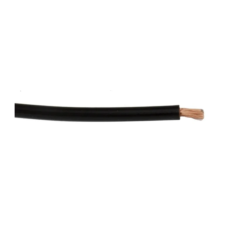 Staubli Black Hook Up Wire 17 AWG 259x0.07 mm Strands 25 m PVC Jacket 750V 70°C 175-7478