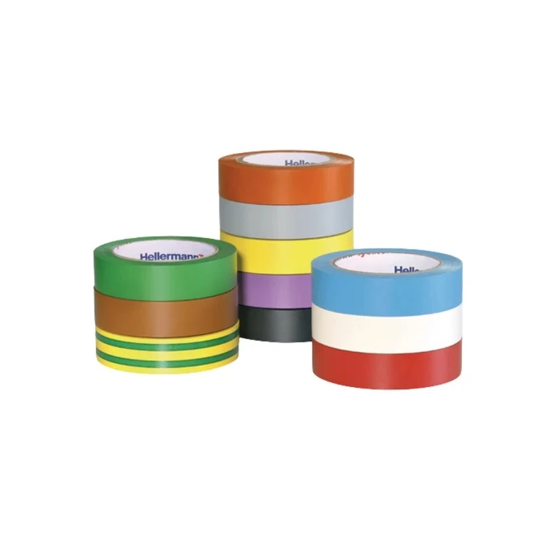 HellermannTyton HelaTape Flex Assorted Polyvinyl Chloride Electrical Tape 15 mm x 10 m 710-00146 HTAPE-FLEX15-15x10-PVC-MIX