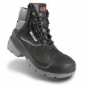 Heckel XXL PRO Black Stainless Steel Toe Capped Men's Safety Boots EU 38 UK 5 Leather Upper Polyurethane Sole EN ISO 6391338