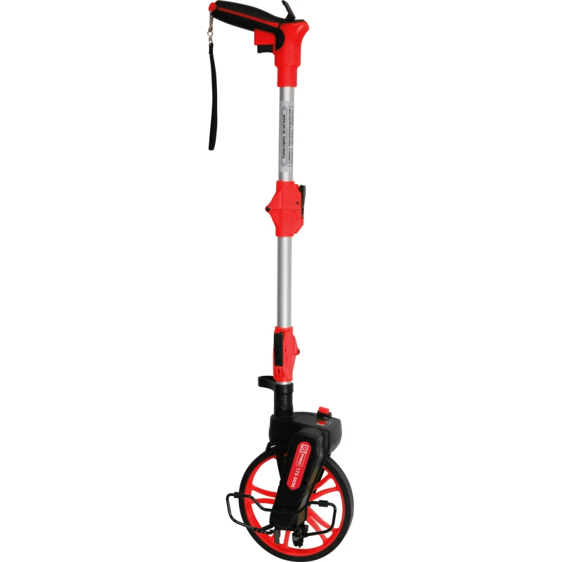 RS PRO Measuring Wheel Metric 10000 m Digital Display 203mm Wheel Diameter ±1% Accuracy 990mm Overall Length 1.3kg 175-5056