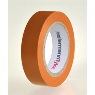 HellermannTyton Electrical Tape HelaTape Flex Orange 15mm x 10m 710-00110 HTAPE-FLEX15-15x10-PVC-OG