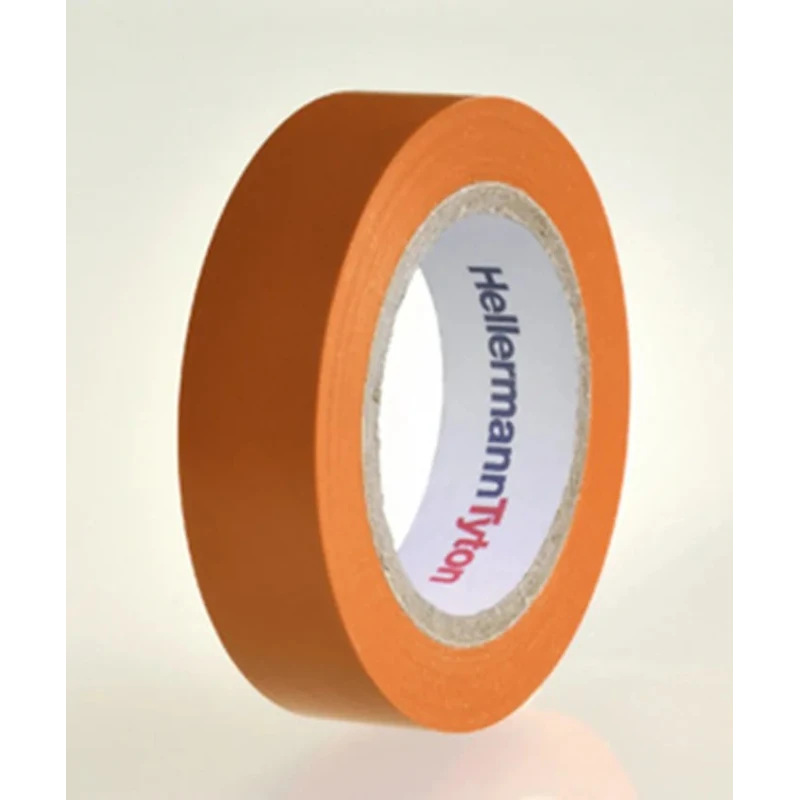HellermannTyton Electrical Tape HelaTape Flex Orange 15mm x 10m 710-00110 HTAPE-FLEX15-15x10-PVC-OG