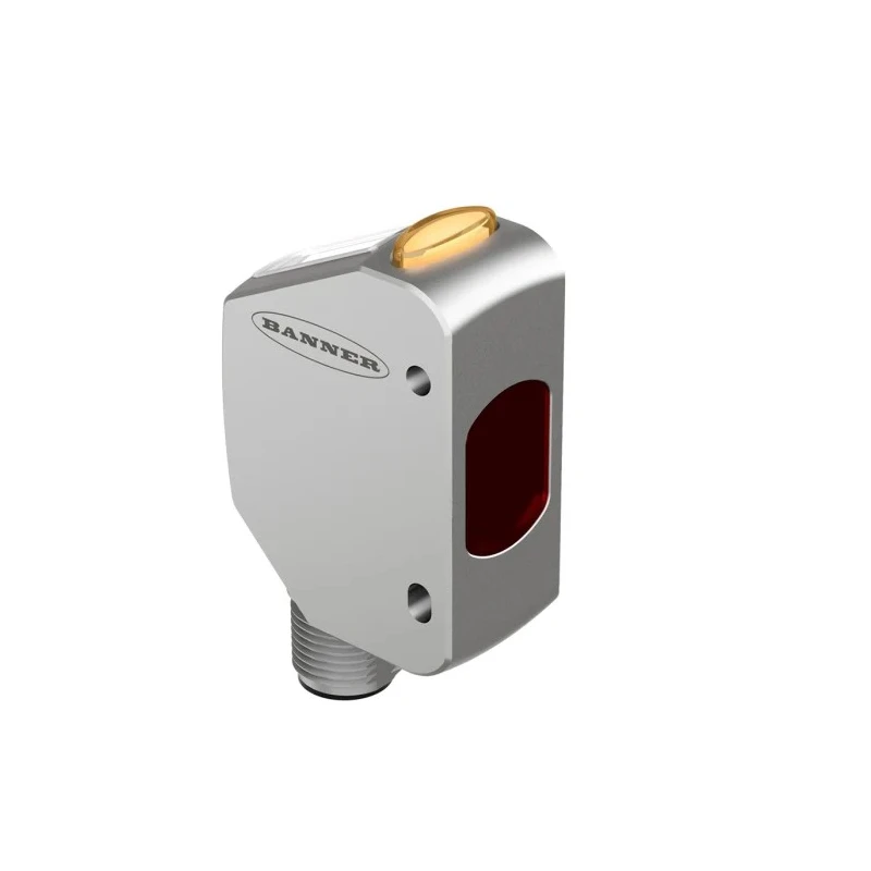 Banner Photoelectric Sensor Block Sensor 35 mm to 310 mm Detection Range Stainless Steel Housing NPN Output Q4XFNLAF310-Q8