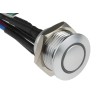 RS PRO Illuminated Momentary Push Button Switch, Panel Mount, 16 mm Cutout, SPST, RGB LED, IP67, 36 V dc 175-9344