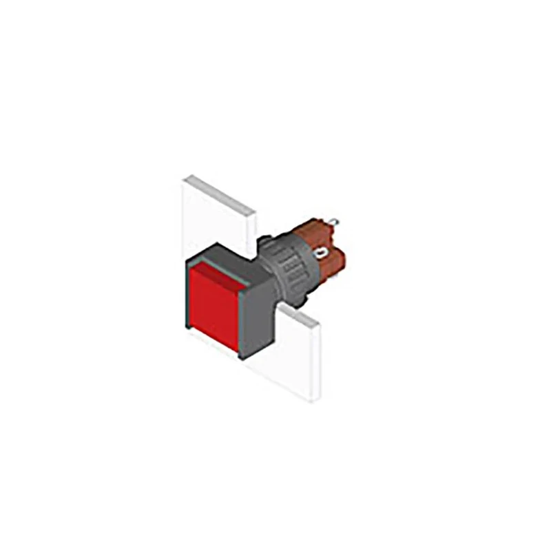EAO Illuminated Push Button Black Actuator Push Button Type for Use with Series 51 Switch 51-151.0252