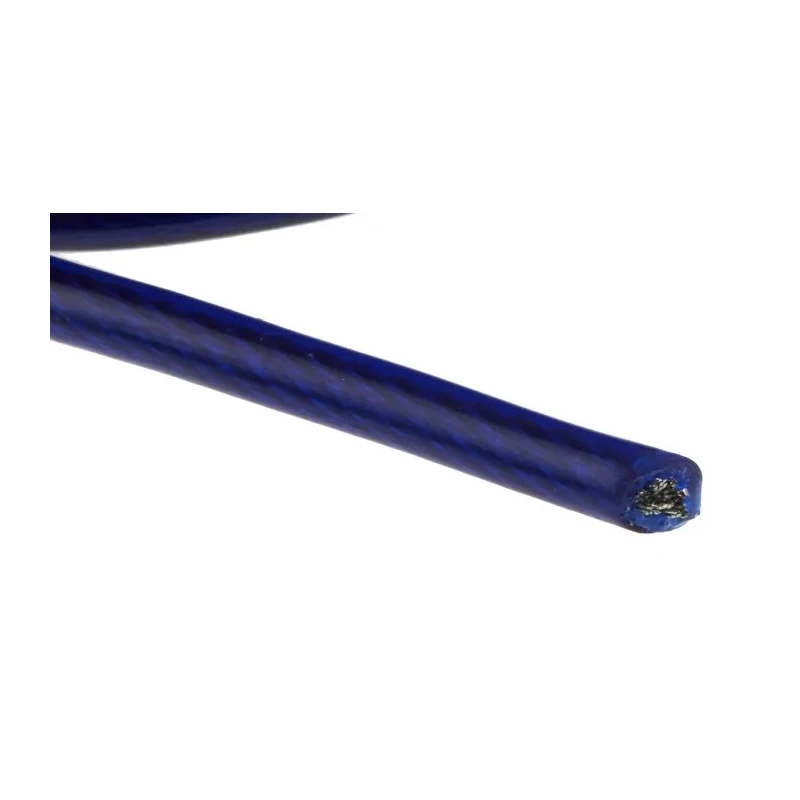 Martindale Blue 6-Lock Lockout Steel Cable Lockout with 4 mm Diameter Cable CABLOK5BL