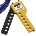 Martindale Blue 6-Lock Lockout Steel Cable Lockout with 4 mm Diameter Cable CABLOK5BL