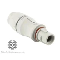 Souriau Sunbank by Eaton Circular Connector 4 Contacts Cable Standard Plug Male IP68 Polymer Housing JMXFH1G04MCUDSU