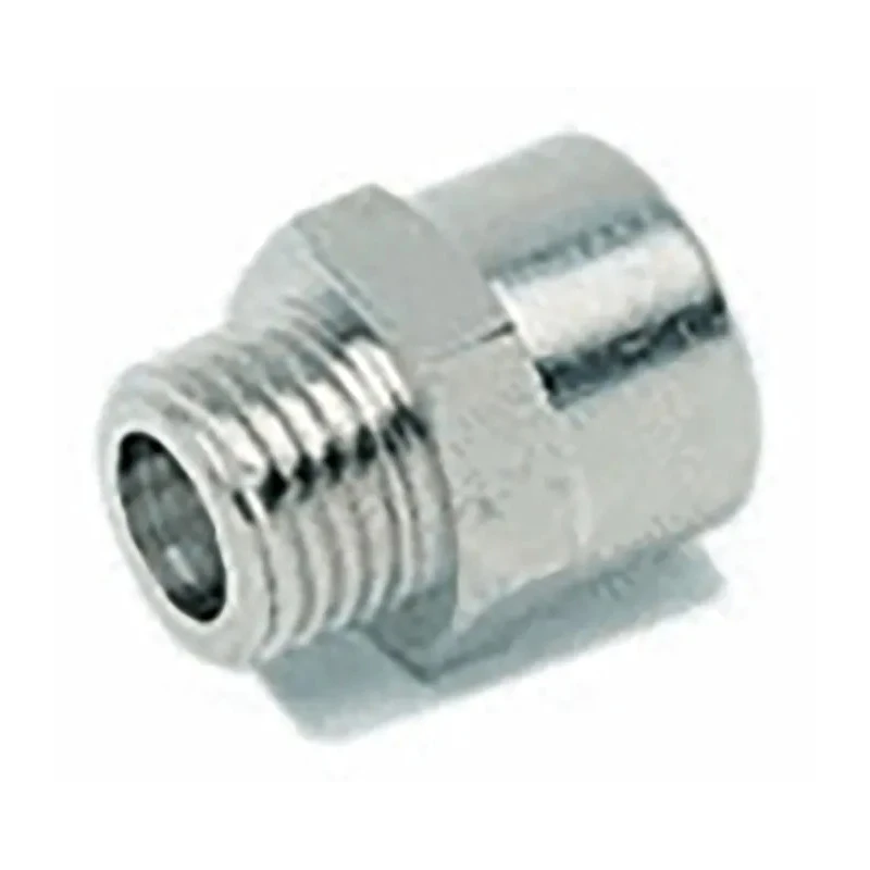 RS PRO Brass Pipe Fitting Straight Threaded Reducer Male G 1/4 in to Female BSPP 1/4 in 176-0998