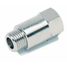 RS PRO Brass Pipe Fitting Straight Threaded Male G 1/4 in to Female BSPP 1/4 in 176-1007