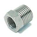 RS PRO Brass Straight Threaded Reducer Pipe Fitting Male BSPT 3/8 in to Female British Standard Parallel Pipe 176-1012