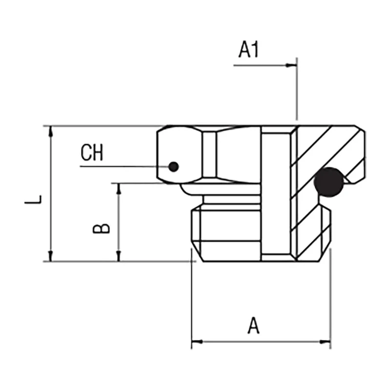 RS PRO Brass Straight Threaded Reducer Pipe Fitting Male G 1/4 in to Female BSPP 1/8 in 50 bar 300°C 176-1019