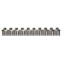 RS PRO Brass Pipe Fitting Straight Threaded Reducer Male G 1/4 in to Female BSPP 1/2 in 50 bar 300°C 176-1001