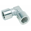 RS PRO Brass 90° Threaded Female G 1/4 in to Female G 1/4 in Fitting 176-1080