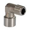 RS PRO Brass 90° Threaded Fitting Male R 1/4 in to Female R 1/4 in 176-1085