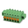 Phoenix Contact Pluggable Terminal Block 6-Contact 3.81 mm Pitch 1 Row 320V 8A Polyamide Housing FK-MCP 1851274