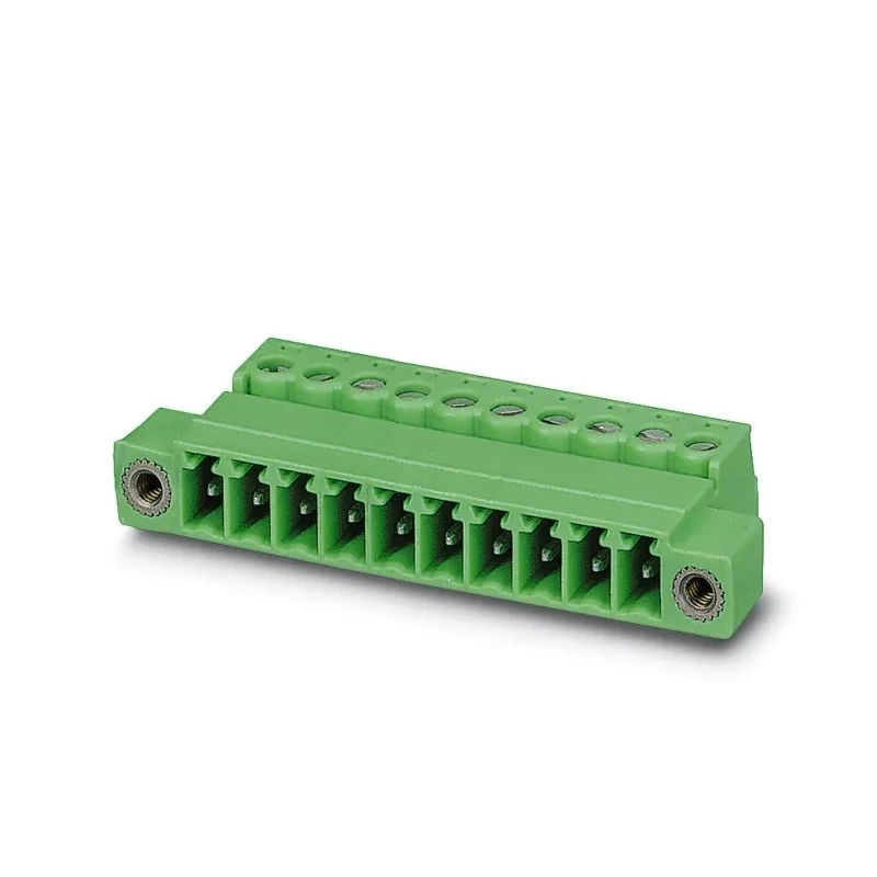 Phoenix Contact IMC 1.5/4-STGF-3.81 Series Pluggable Terminal Block, 4-Contact, 3.81 mm Pitch, Screw Connection 1858057