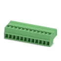 Phoenix Contact IMC 1.5/12-ST-3.81 Series Pluggable Terminal Block 12-Contact 3.81 mm Pitch 1 Row 160V 8A 1857980