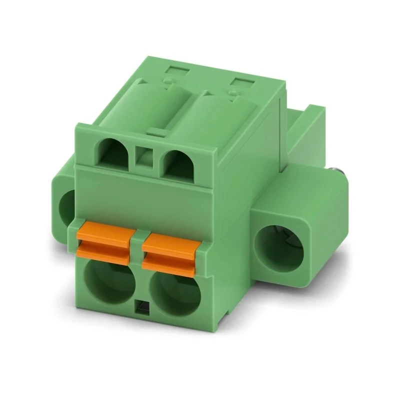 Phoenix Contact Pluggable Terminal Block 2-Contact 5.08 mm Pitch 12A 630V Polyamide Housing 1873207