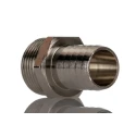 RS PRO Hose Connector Nickel Plated Brass, 25mm ID, Male BSPT 1 in, 5 MPa 50 bar, 300°C 176-2031