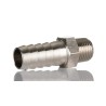 RS PRO Hose Connector Nickel Plated Brass 10 mm ID, Male BSPT 1/8 in, 5 MPa, 50 bar 176-2020