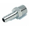 RS PRO Hose Connector 18 mm ID, Male BSPT 3/8 in, Nickel Plated Brass, 5 MPa 50 bar 176-2028