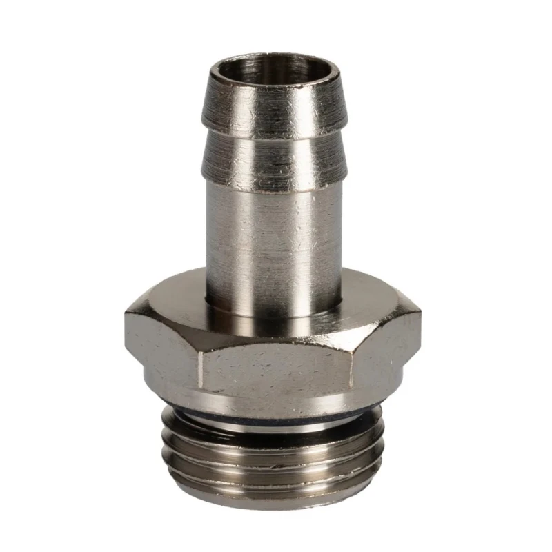 RS PRO Hose Connector 13 mm ID, Brass Body, Male BSPP 1/2 in Connection, 5 MPa 50 bar Operating Pressure, -20°C to 176-2037