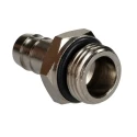 RS PRO Hose Connector 13 mm ID, Brass Body, Male BSPP 1/2 in Connection, 5 MPa 50 bar Operating Pressure, -20°C to 176-2037