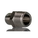 RS PRO Stainless Steel Pipe Fitting Straight Hexagon Nipple Male R 1/4 in to R 3/8 in 292.1 mm 176-2183