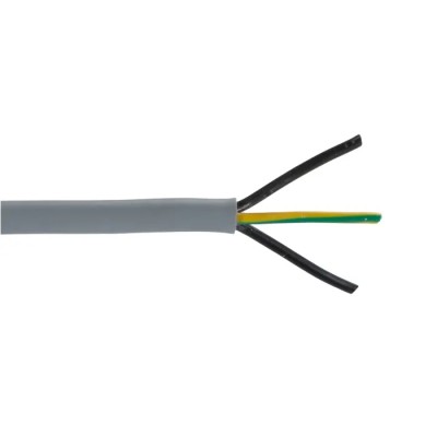 Belden Control Cable 3 Cores 0.75mm² Unscreened Grey Polyvinyl Chloride Sheath 50 m 3GB-BC50