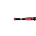 RS PRO Precision Screwdriver PH00 Tip 60 mm Chrome Vanadium Molybdenum Steel Blade VDE 1000V Approved PH00