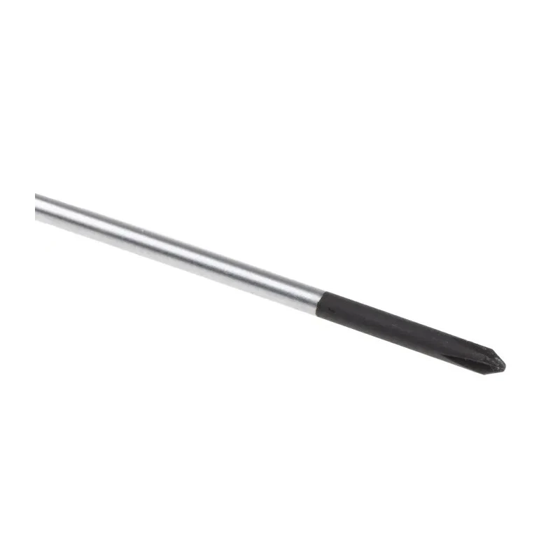 RS PRO Precision Screwdriver PH00 Tip 60 mm Chrome Vanadium Molybdenum Steel Blade VDE 1000V Approved PH00