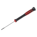 RS PRO Precision Screwdriver PH00 Tip 60 mm Chrome Vanadium Molybdenum Steel Blade VDE 1000V Approved PH00