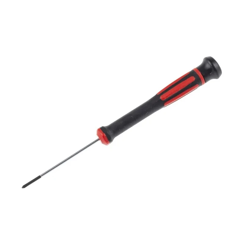 RS PRO Precision Screwdriver PH00 Tip 60 mm Chrome Vanadium Molybdenum Steel Blade VDE 1000V Approved PH00