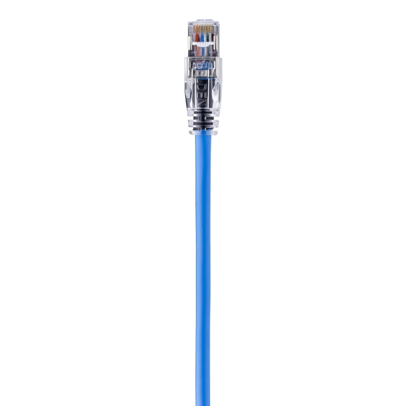 Belden Cat6 Shielded Screened Ethernet Cable, Low Smoke Zero Halogen, Blue, 1 m C6S4106001M
