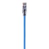 Belden Cat6 Shielded Screened Ethernet Cable, Low Smoke Zero Halogen, Blue, 1 m C6S4106001M