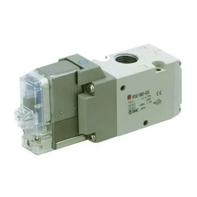 SMC Pneumatic Solenoid Valve 1/2 in Threaded Port, Solenoid G Connection, Stand Alone Mount, 24V dc VP700