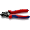 Knipex Wire Rope Cutter Cable Cutter 160mm Maximum Cutting Capacity 6mm Multi-Component Grip 95 62 160